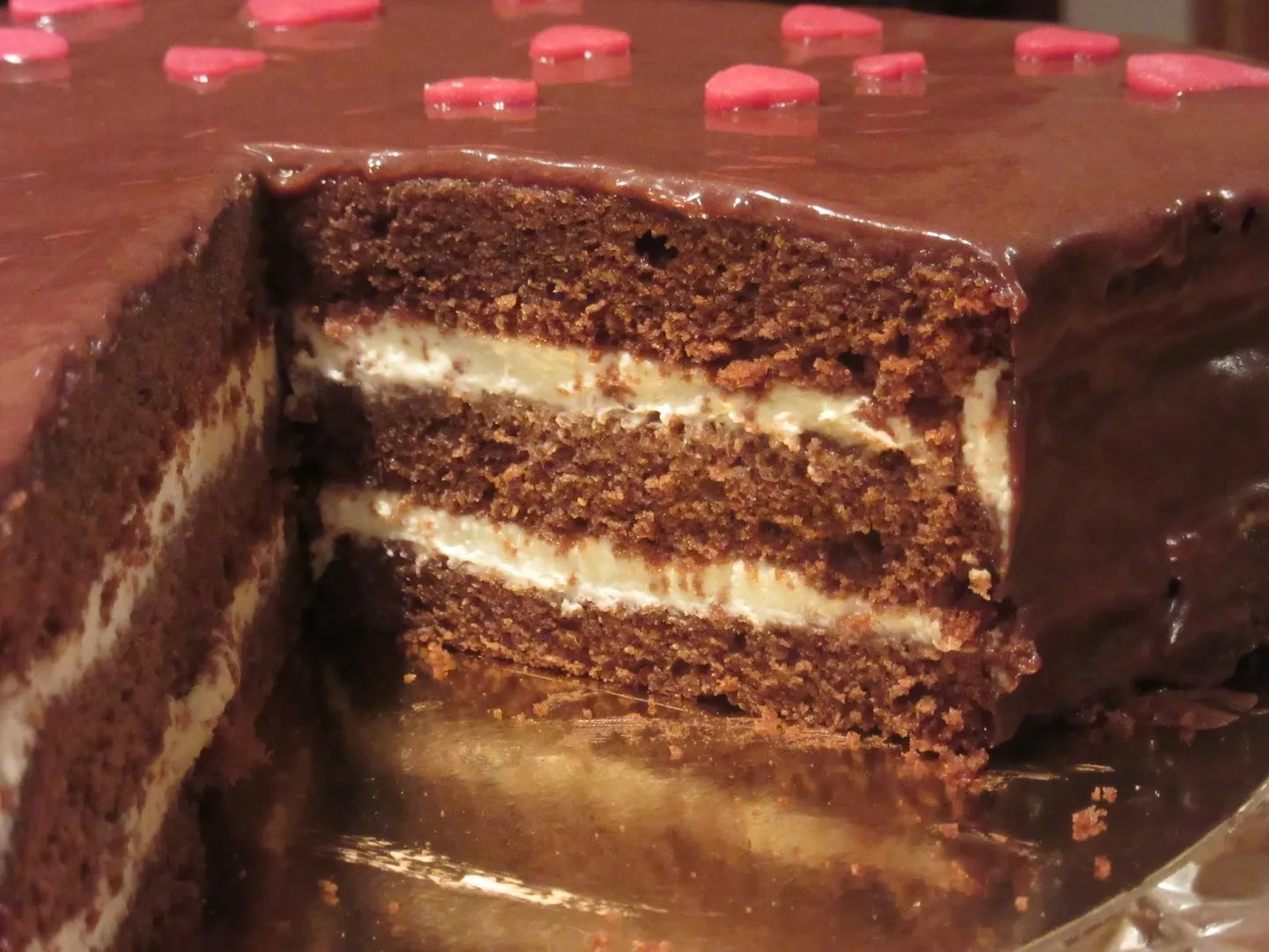 Sirsnīgā Zaherbiskvīta torte