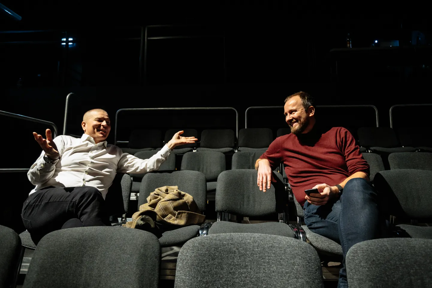 Narva Vaba Lava raamise eestvedajad Märt Meos ja Allan Kaldoja. ILJA SMIRNOV