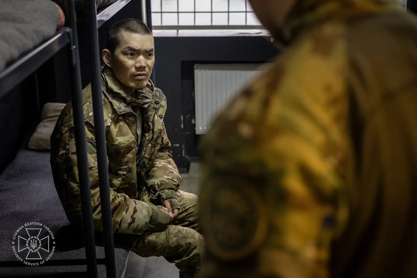 Ukrainas vangi võetud Hiina kodanikust mees, kes võitles Vene armee ridades.