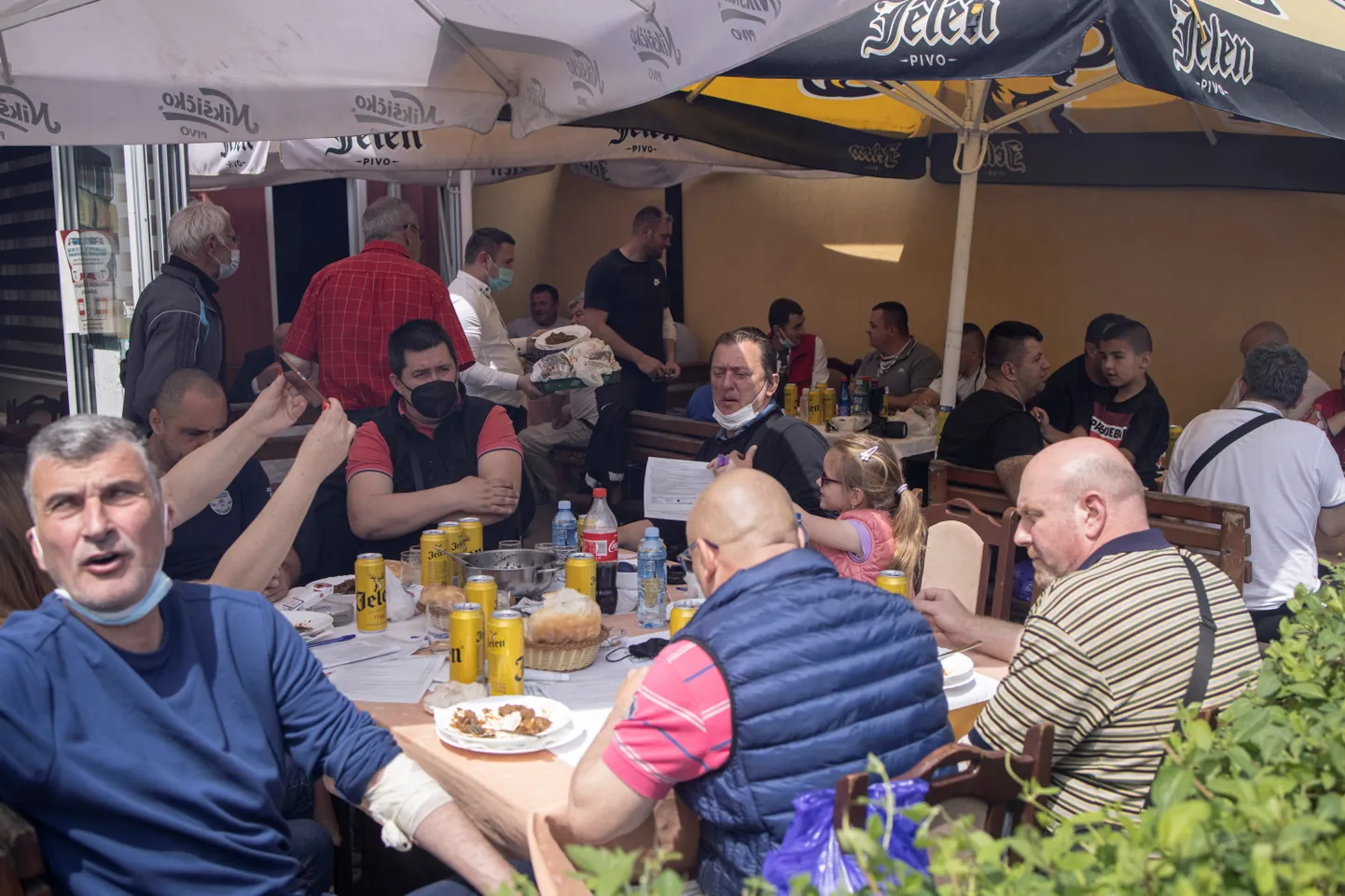Kragujevaci restoran pakub klientidele võimalust lasta end vaktsineerida ja ka lõunasööki.