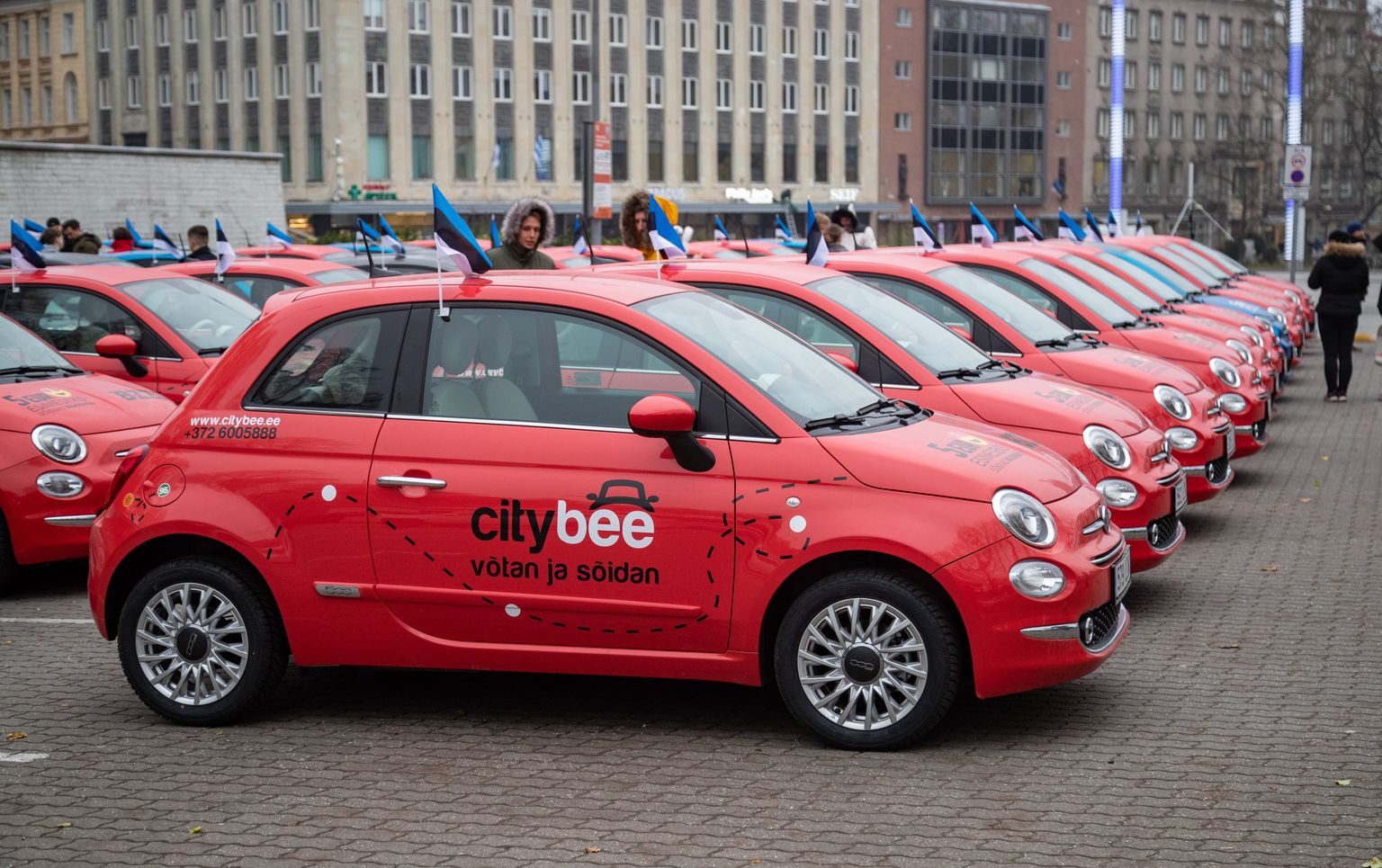 CityBee rendiautod on Baltikumis kõige levinumad, samas kui Eestis kasutatakse kõige enam Bolt Drive.