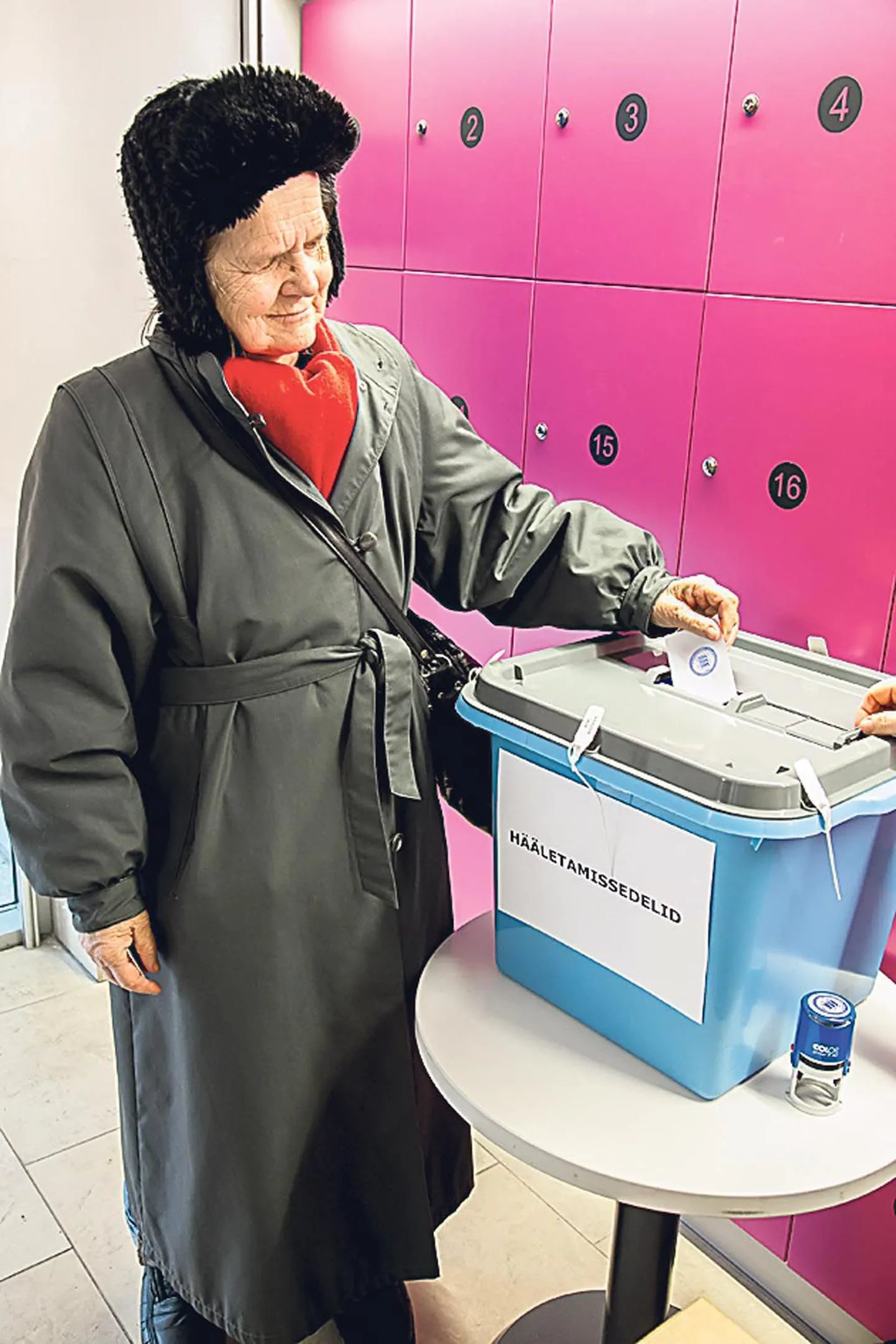 Hilja Eltermaa hääletas oma elukoha järgi juba enne valimispäeva.