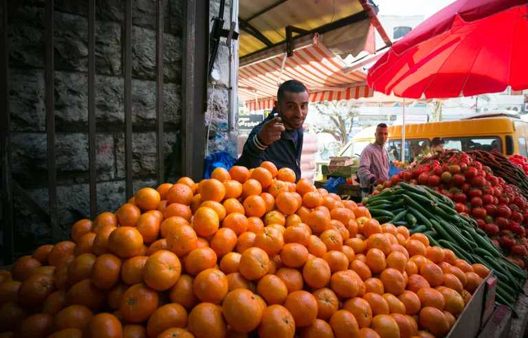 Ramallah turg. Foto: