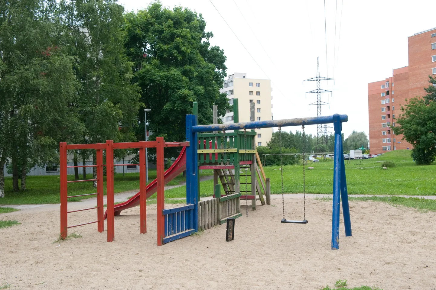 Laste mänguväljak.