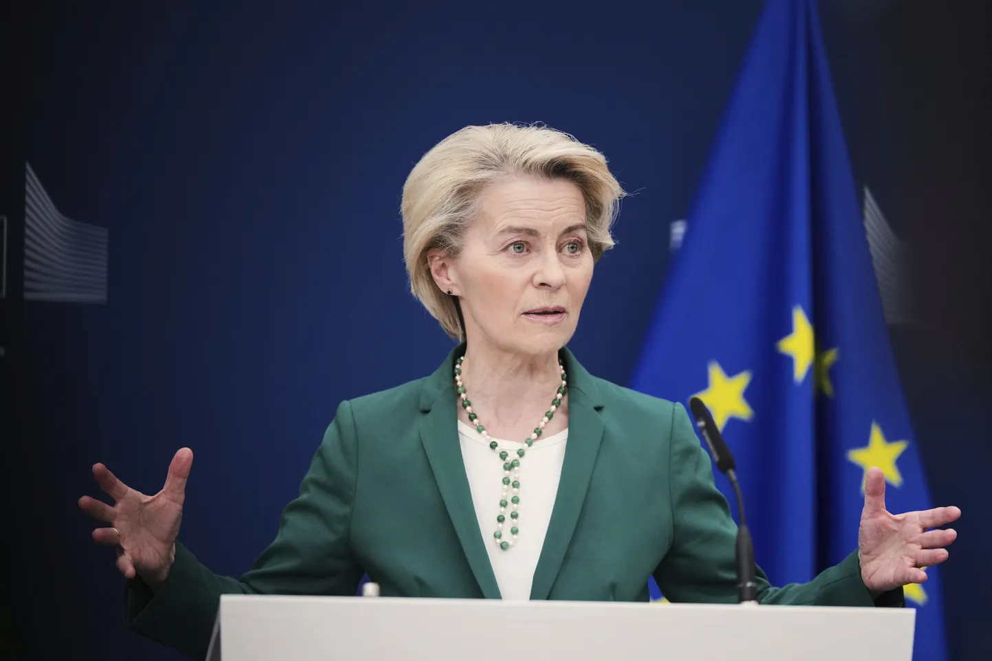 Euroopa Komisjoni president Ursula von der Leyen.