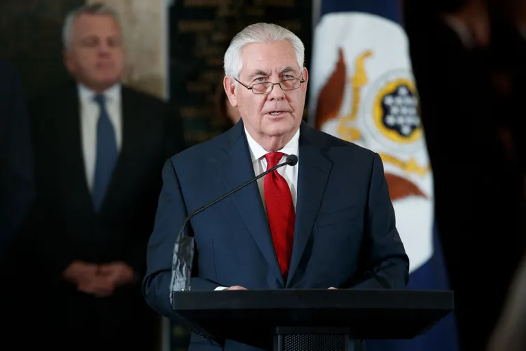 Rex Tillerson.