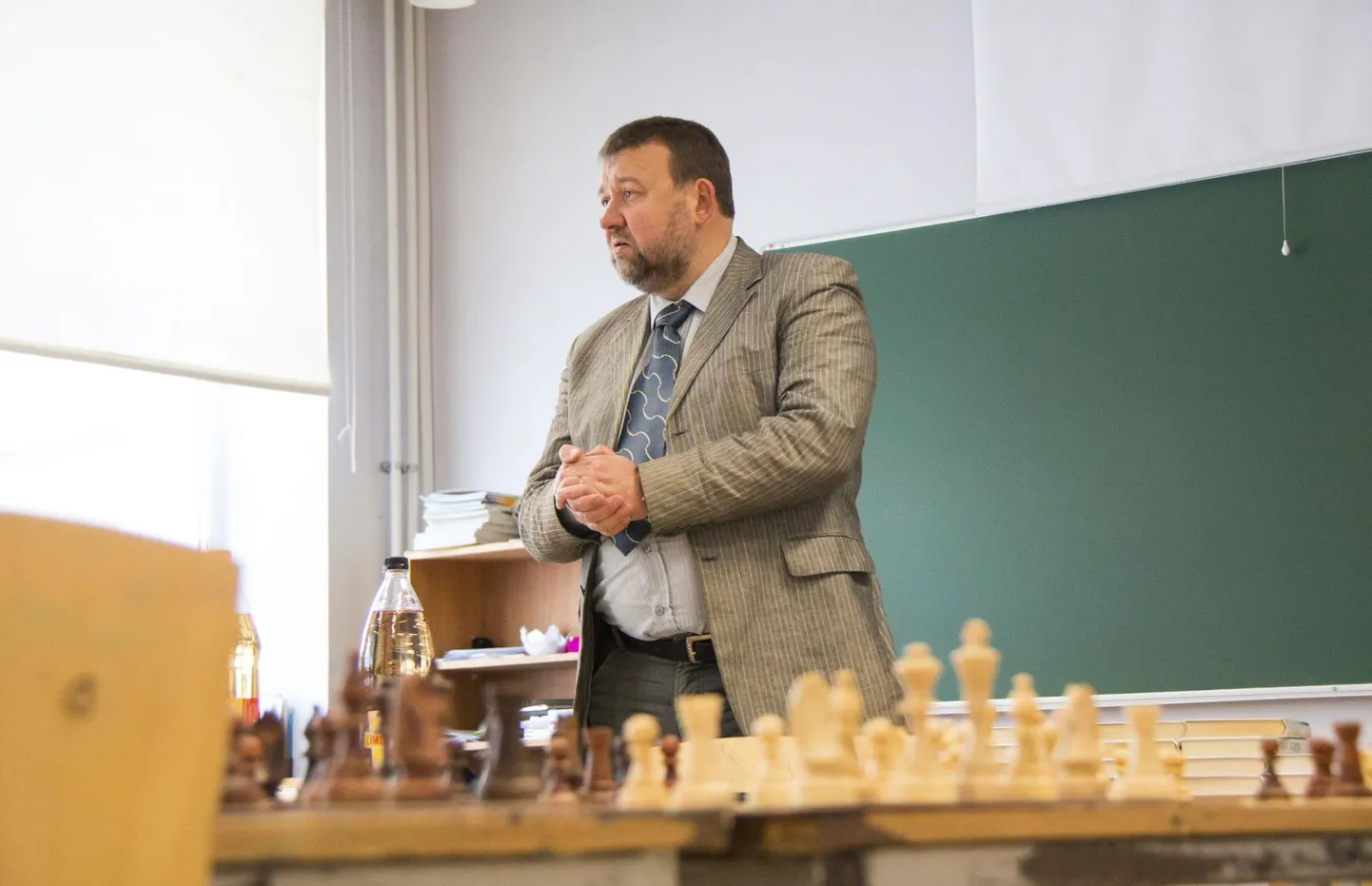 Eino Vaher (pildil) pidi Daniel Kikkasele sel korral paraku alla vanduma.