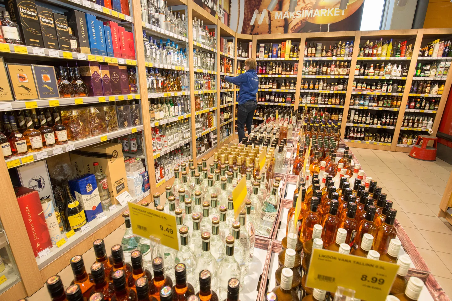 Alkoholilett. Foto on illustreeriv.