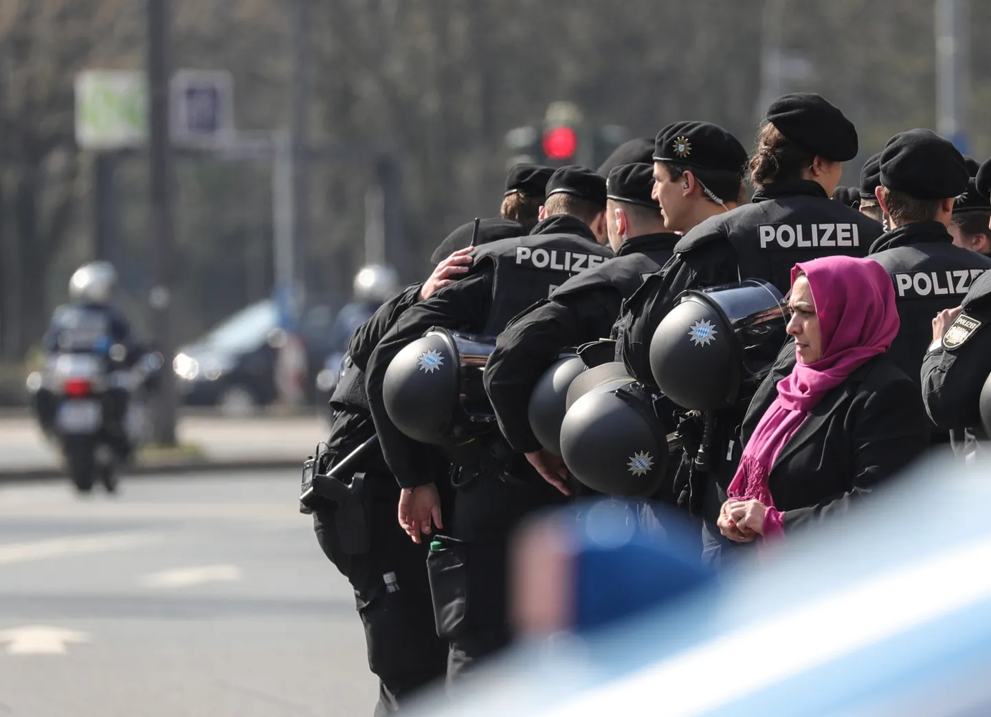 Frankfurdi linna politsei.