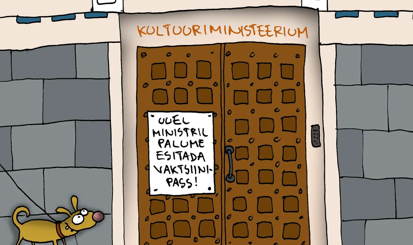 Päeva karikatuur FOTO: Urmas Nemvalts