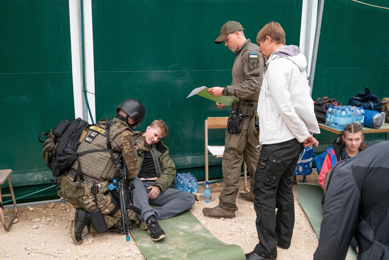Taktikalist parameedikute kutsemeisterlikkuse võistlust käis vaatamas ka president Kersti Kaljulaid.