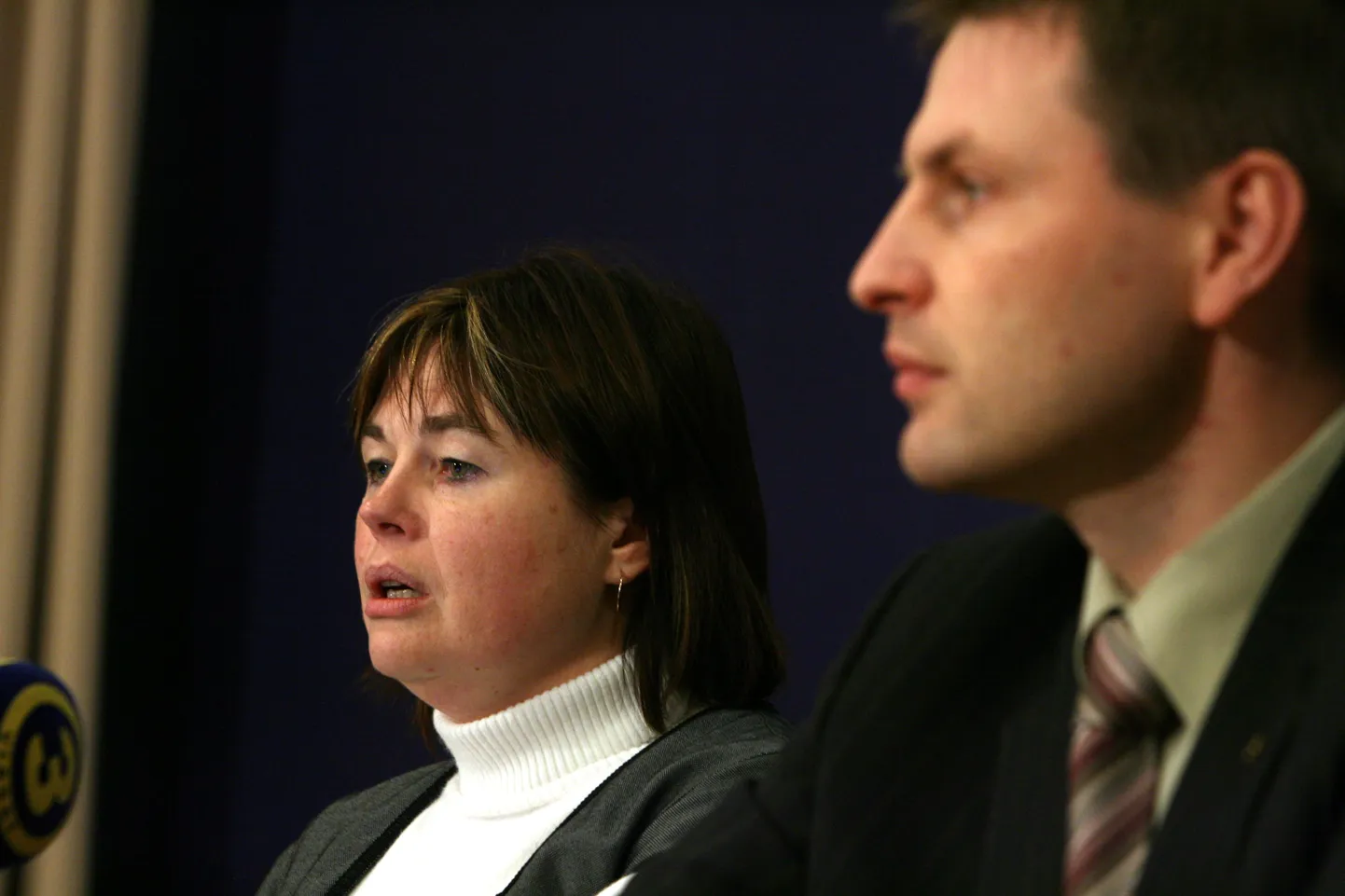Ivi Normet koos sotsiaalminister Hanno Pevkuriga.