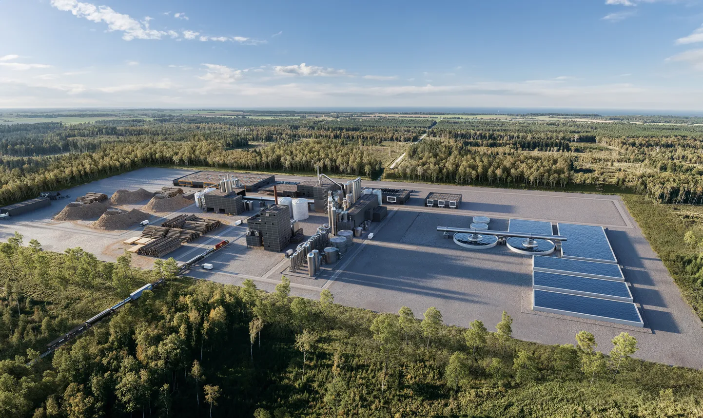 Selline hakkab biotoodete tehas välja nägema, kui see praeguse plaani järgi 2029. aastal valmis saab.