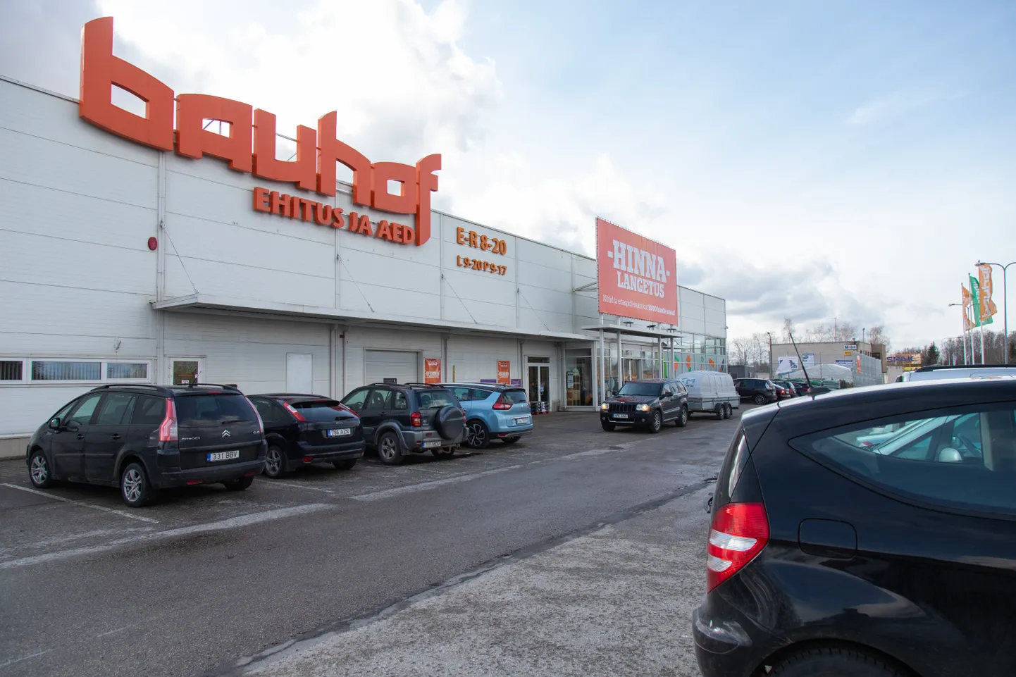 Bauhofi kauplus Viljandis. Pilt on illustratiivne.