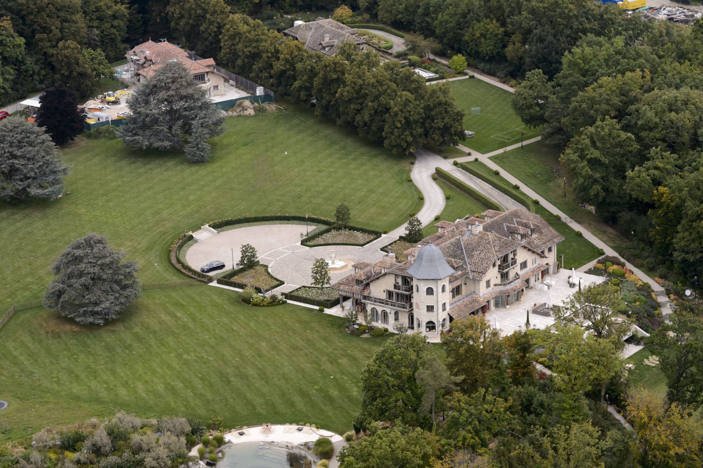 Michael Schumacheri Genfi järve ääres asuv kodu.