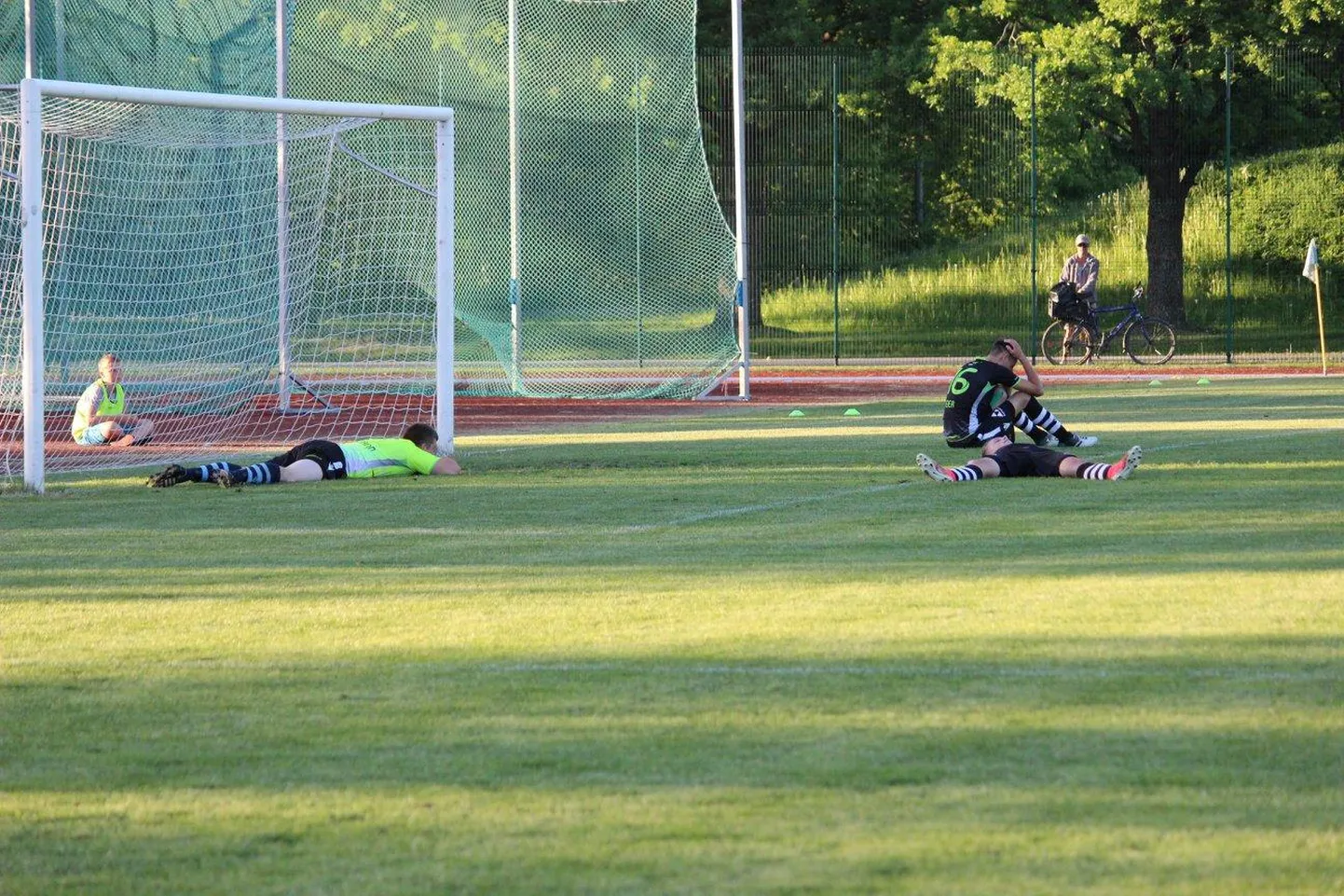 Vändra Vaprusel tuli väravast noppida neli palli.