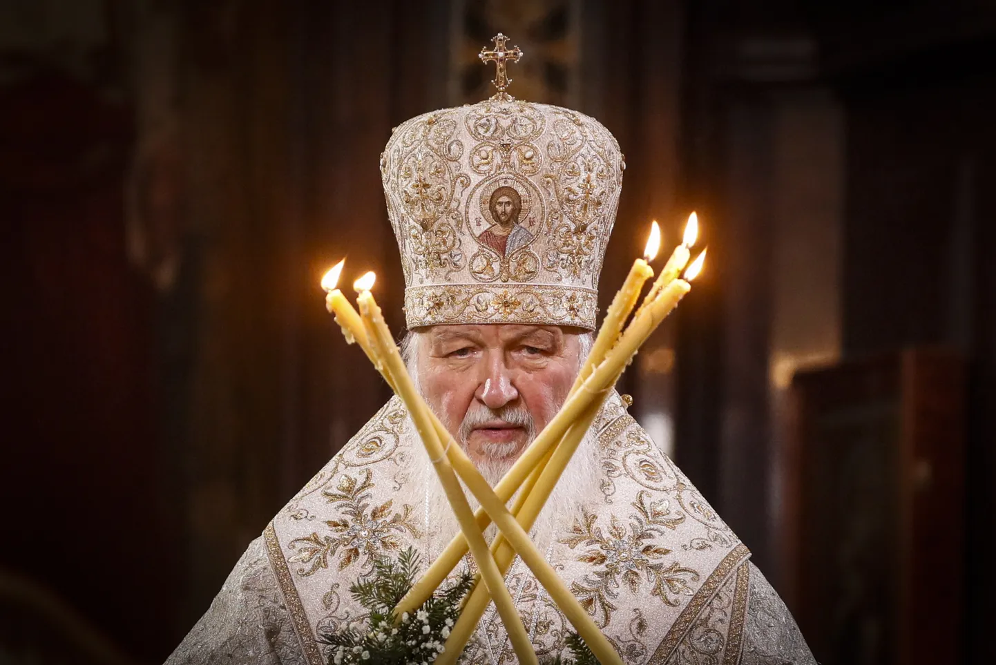 Krievu pareizticīgās baznīcas patriarhs Kirils.