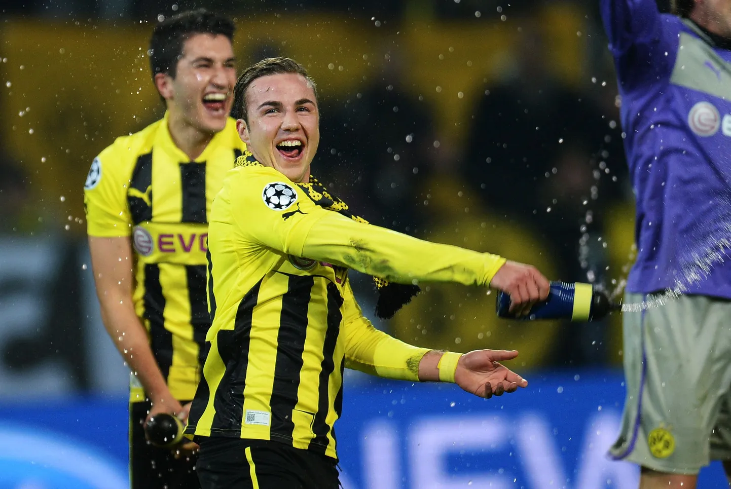 Mario Götze Dortmundi Borussia särgis.