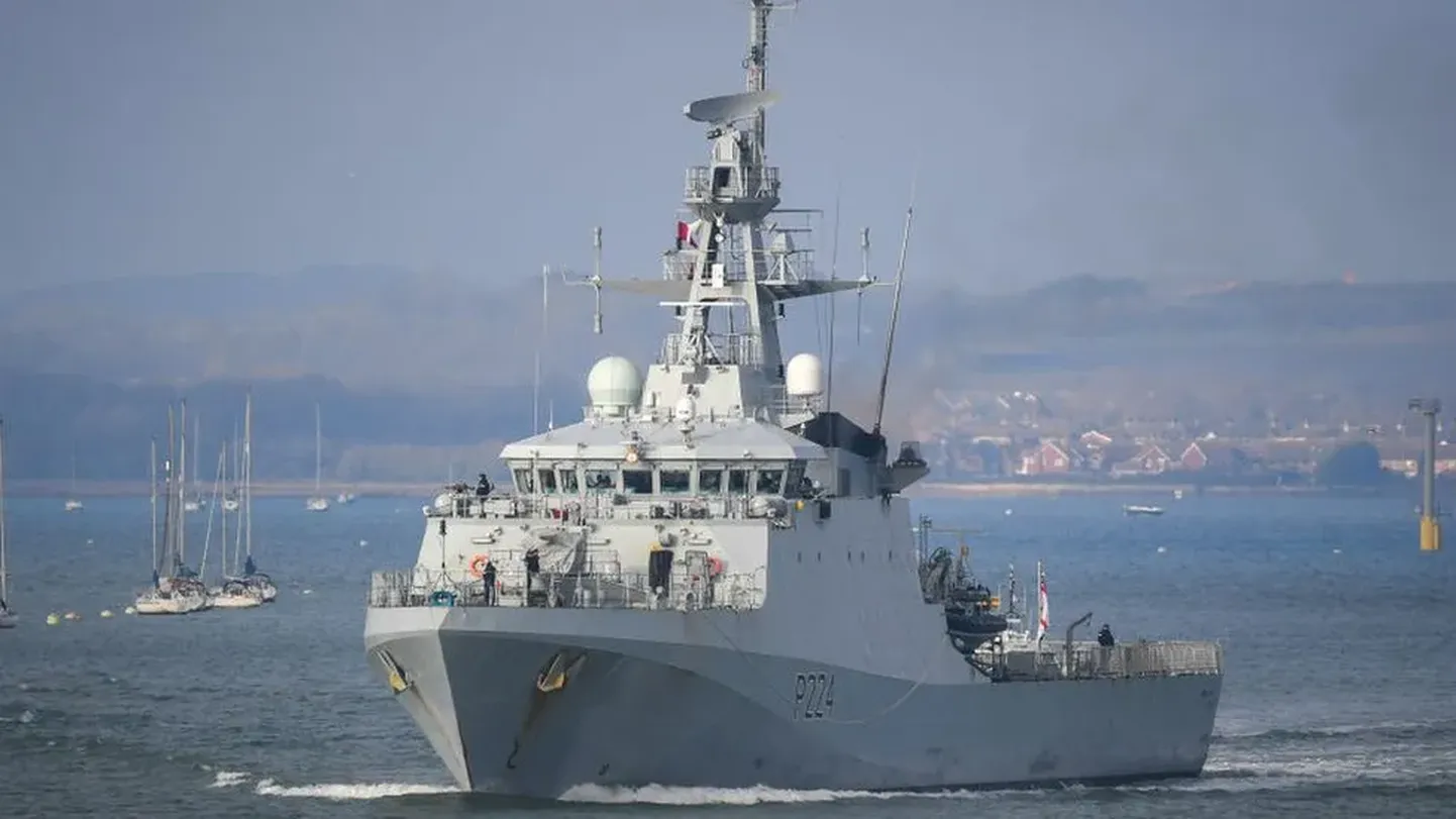 Патрульный корабль Королевских ВМС HMS Trent