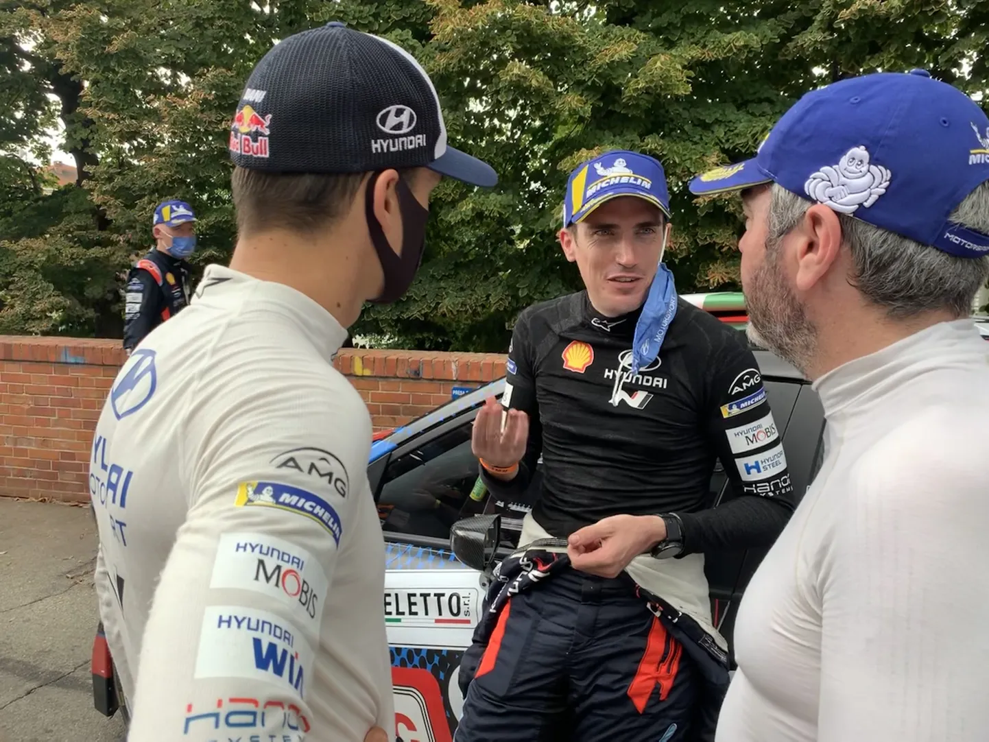 Craig Breen (keskel)