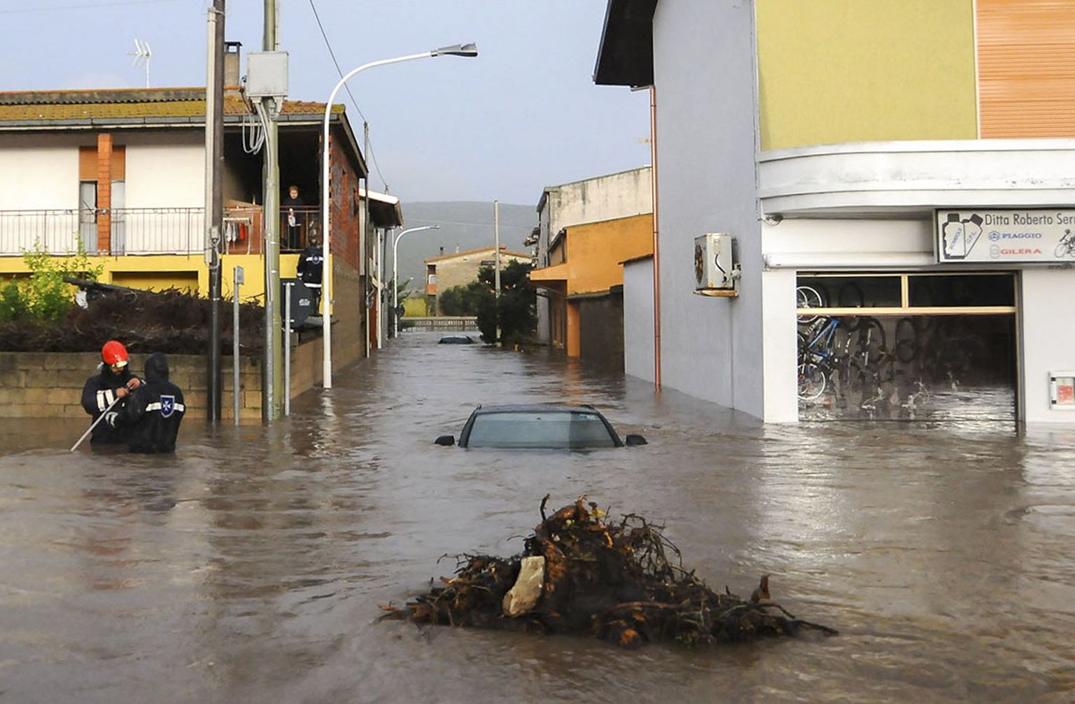 Üleujutus Sardiinias Uras
