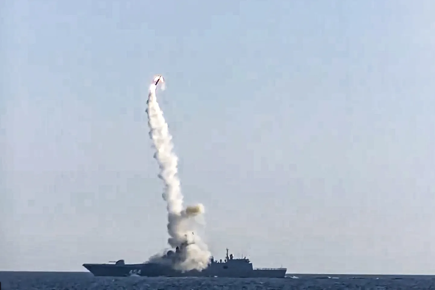 Raketi Tsirkon katsetused 2021. aastal.