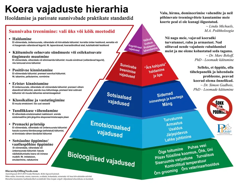 Koera vajaduste hierarhia