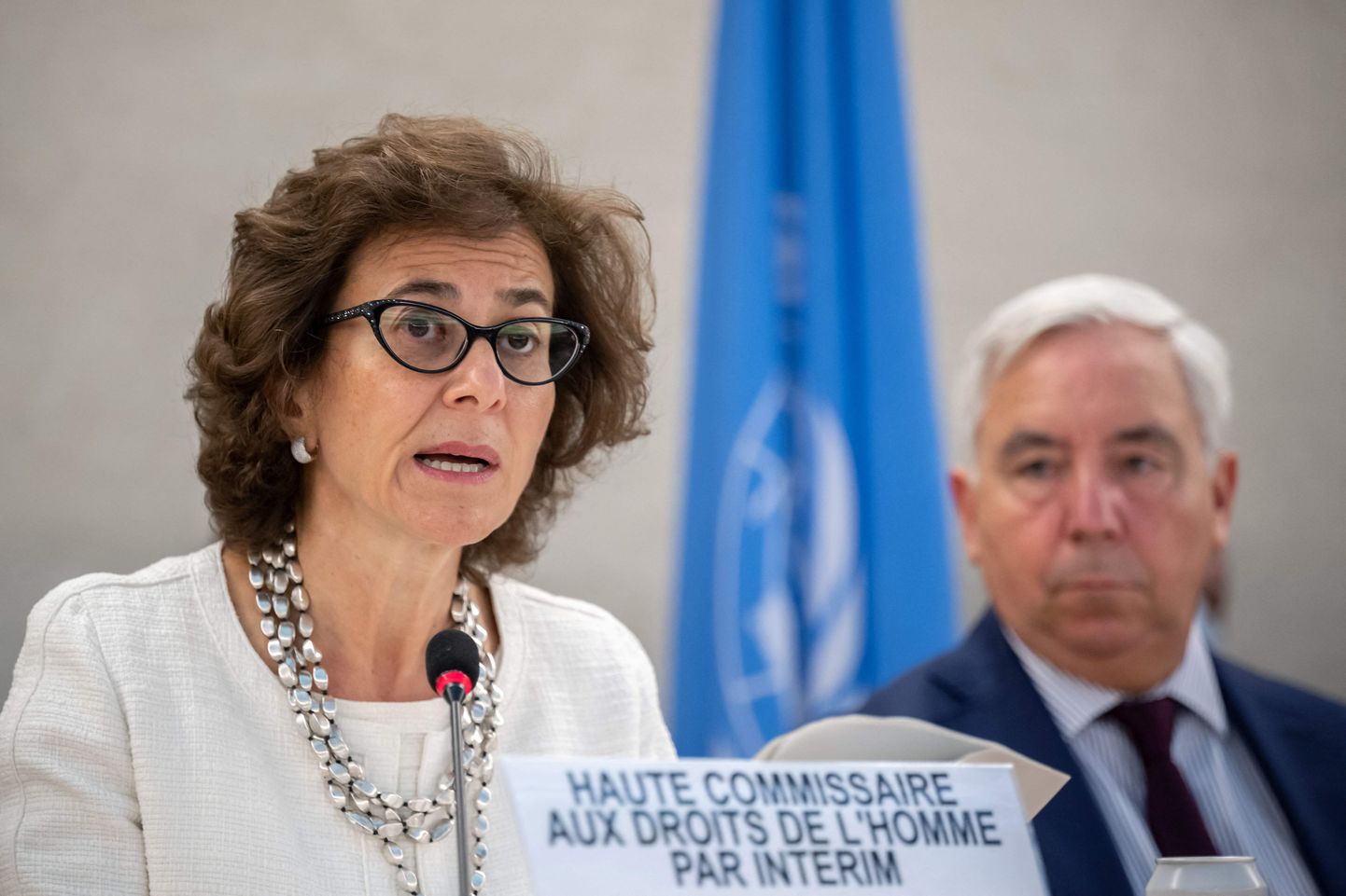ÜRO inimõigusjuhi kohusetäitja Nada Al Nashif.
