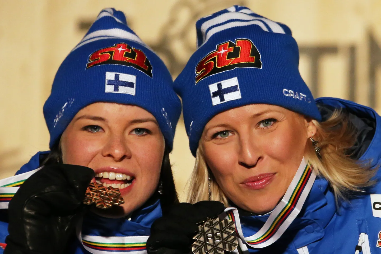 Riikka Sarasoja-Lilja ja Krista Lahteenmäki.