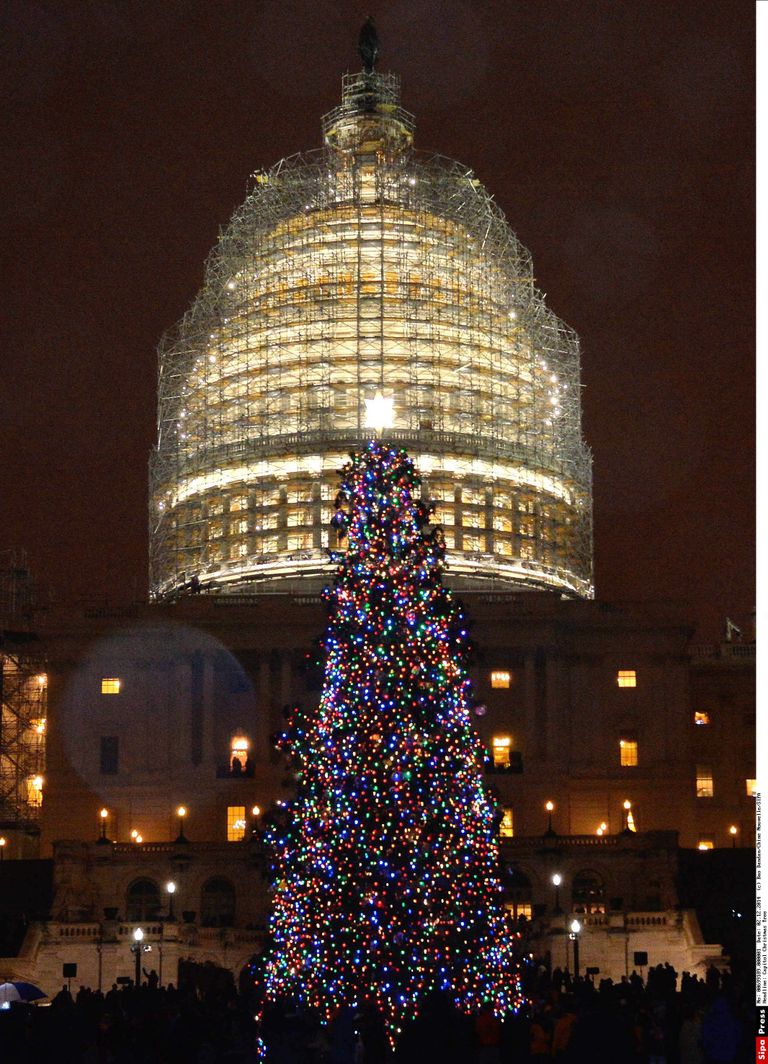 Jõulupuu Washingtonis. Foto: SIPA