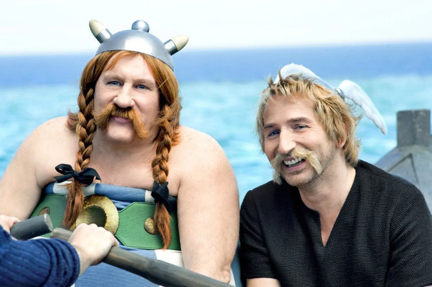 Tuntud prantsuse keele rääkijad Obelix (vasakul) ja Asterix.