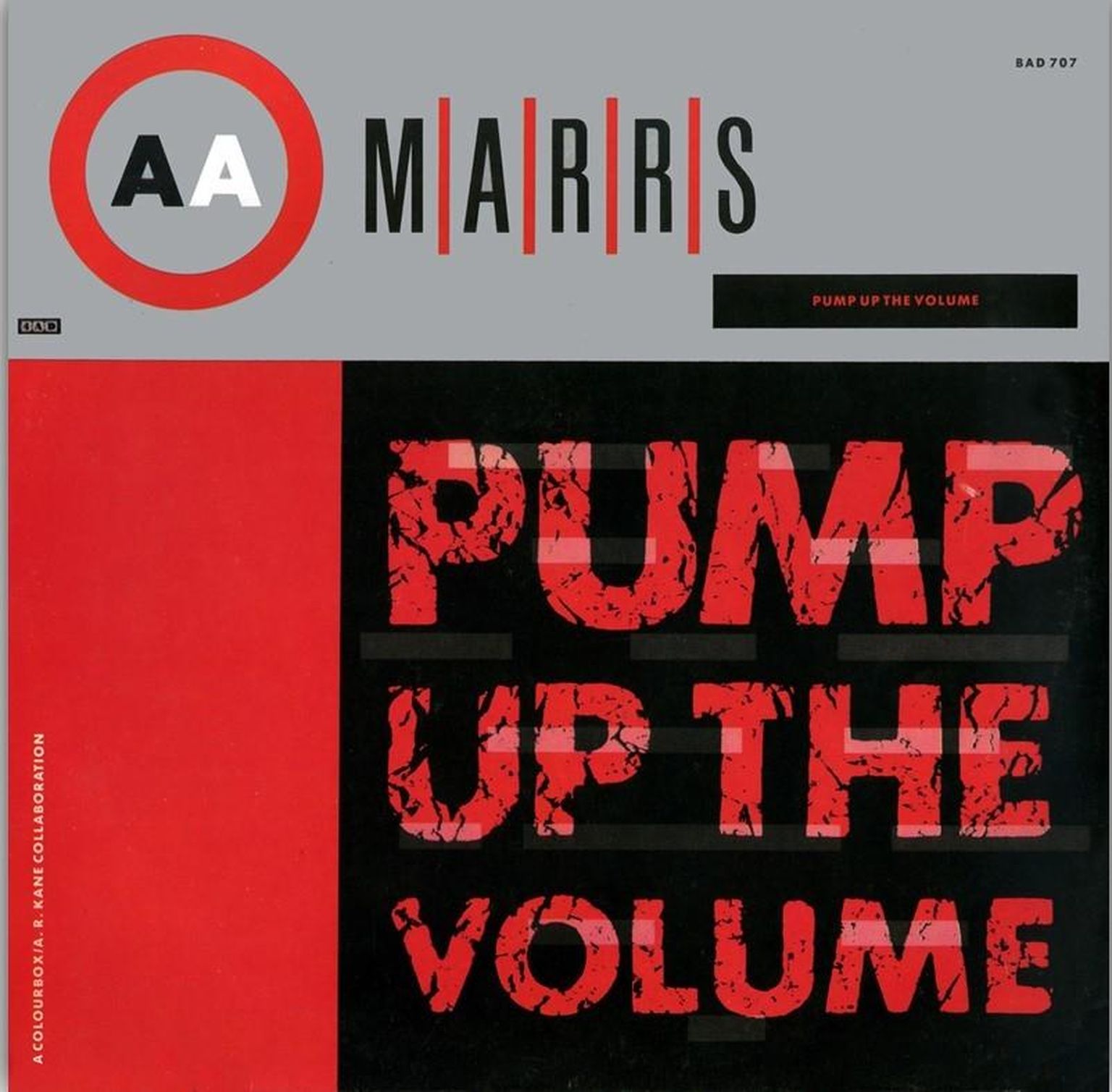 M/A/R/R/S, «Pump Up The Volume».