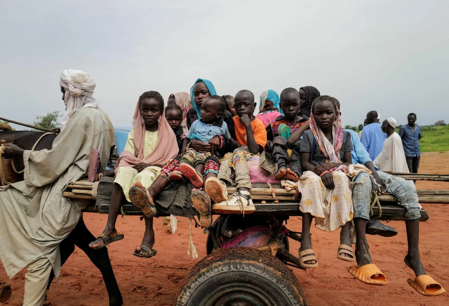 Üle 700 000 sudaanlase on kodusõja tõttu põgenenud naaberriiki Tšaadi.