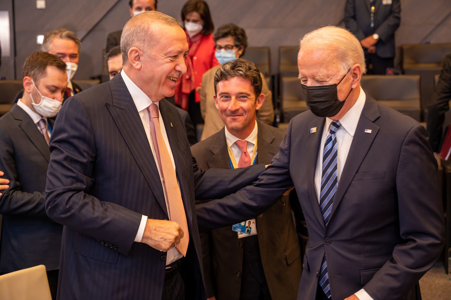 Türgi president Recep Tayyip Erdoğan ja USA president Joe Biden Brüsselis