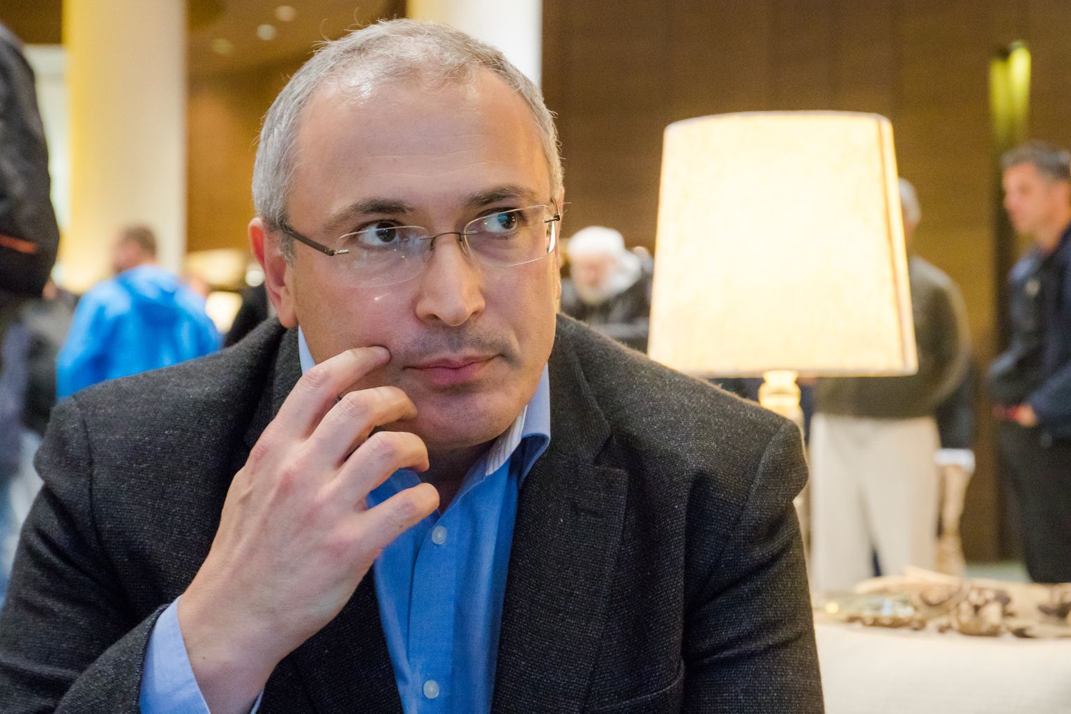 Venemaa opositsionäär Mihhail Hodorkovski 2017. aasta Tallinnas Swissotelis.