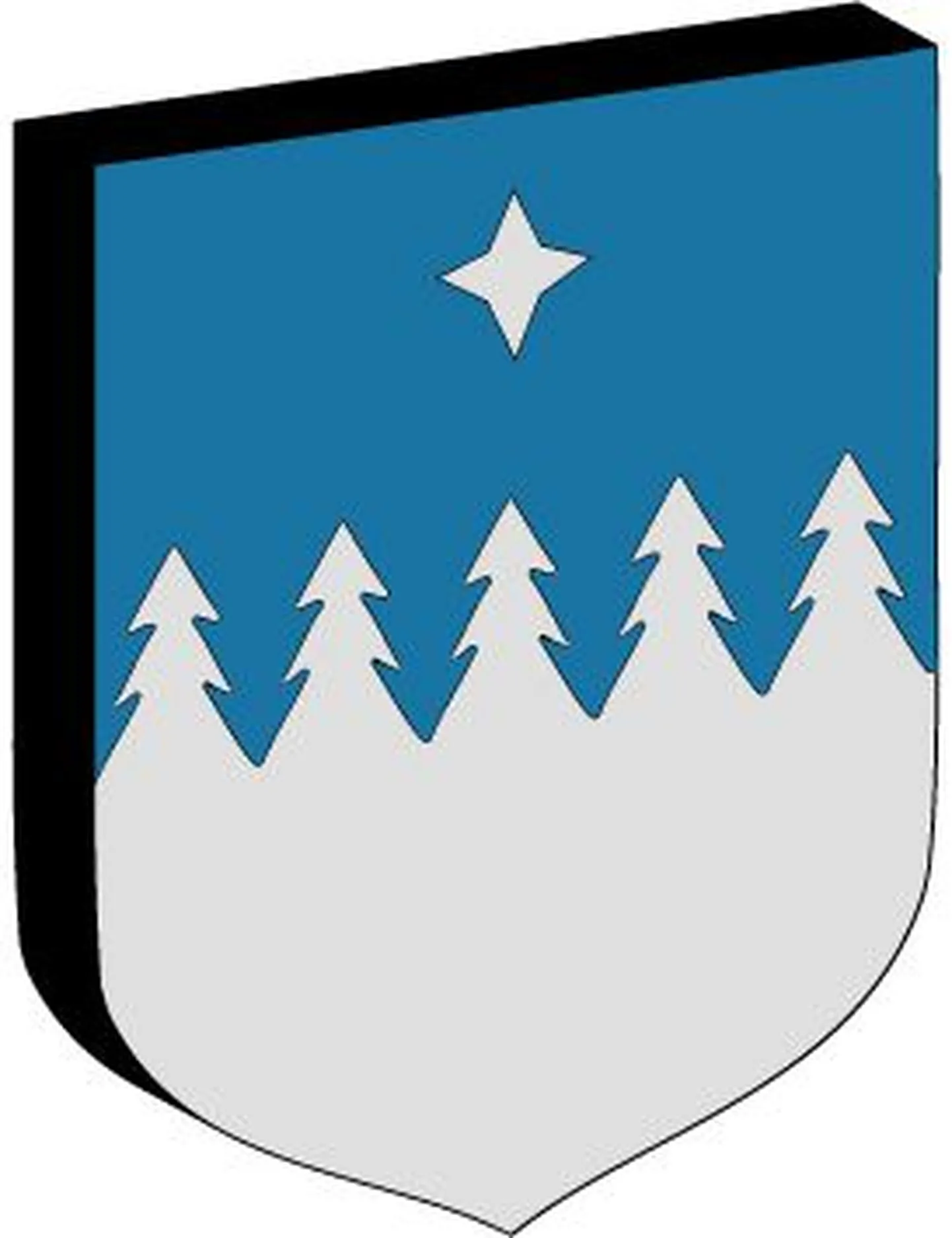 Rägavere valla vapp.