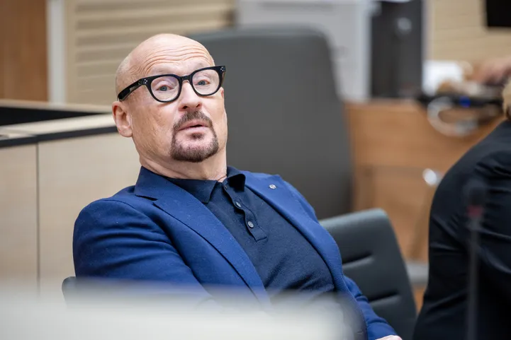 Andres Peetsi kohtuotsuse väljakuulutamine Harju maakohtus.