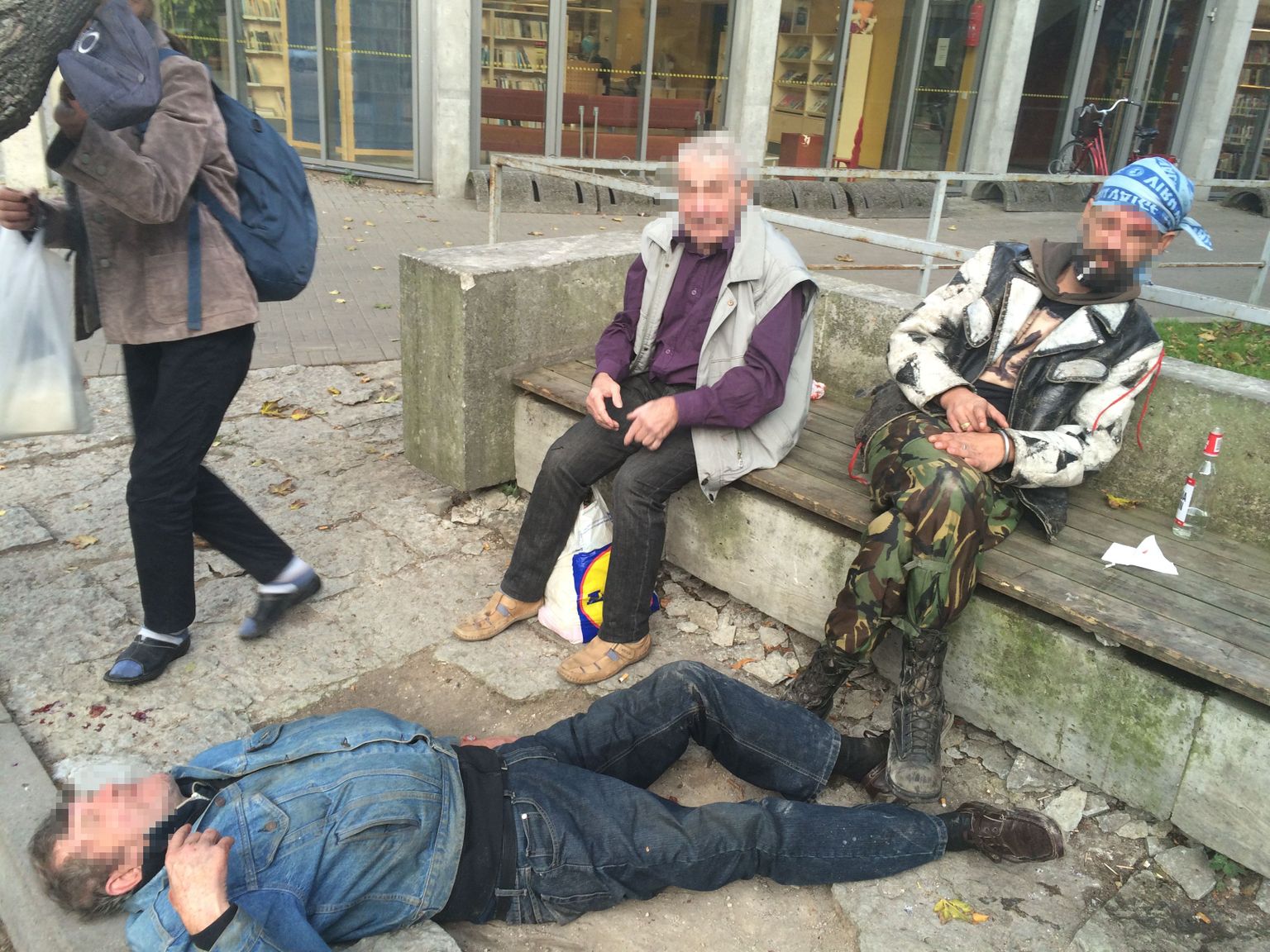 бомжи в польше