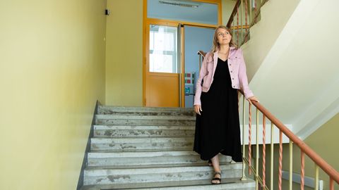 Модельной походкой в школу будущего: учителя Ольгу Юрц не пугают ни трудные подростки, ни переход на эстоноязычное образование