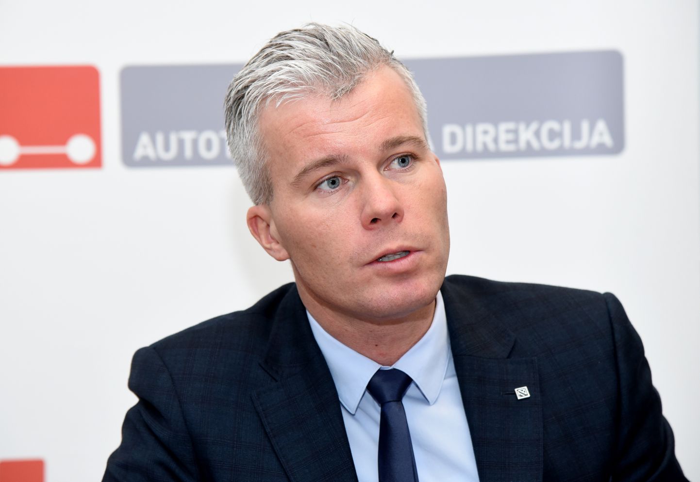 Autotransporta direkcijas valdes priekšsēdētājs Kristiāns Godiņš 