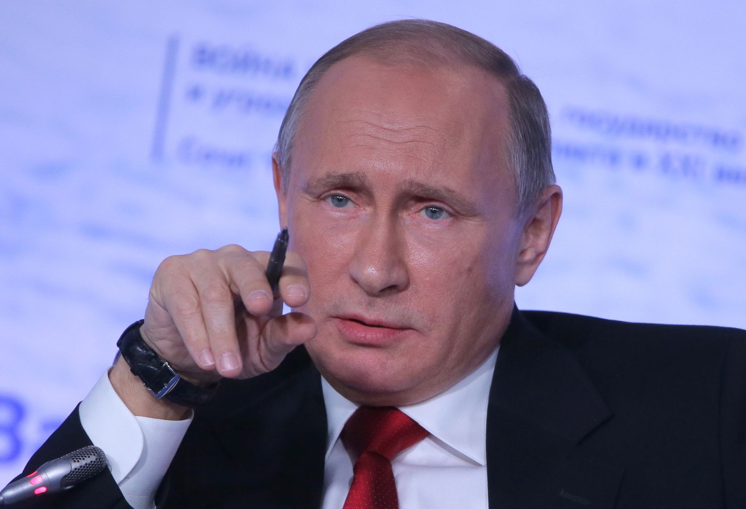 President Putin Valdai klubis sõna võtmas.