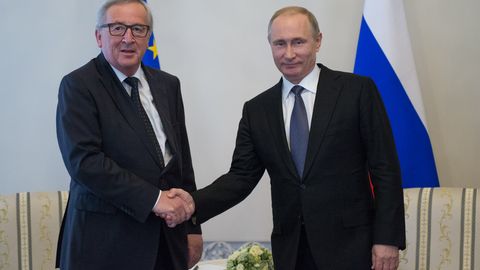 Junckeri «okseleajav» õnnitlus Putinile ärritas britte