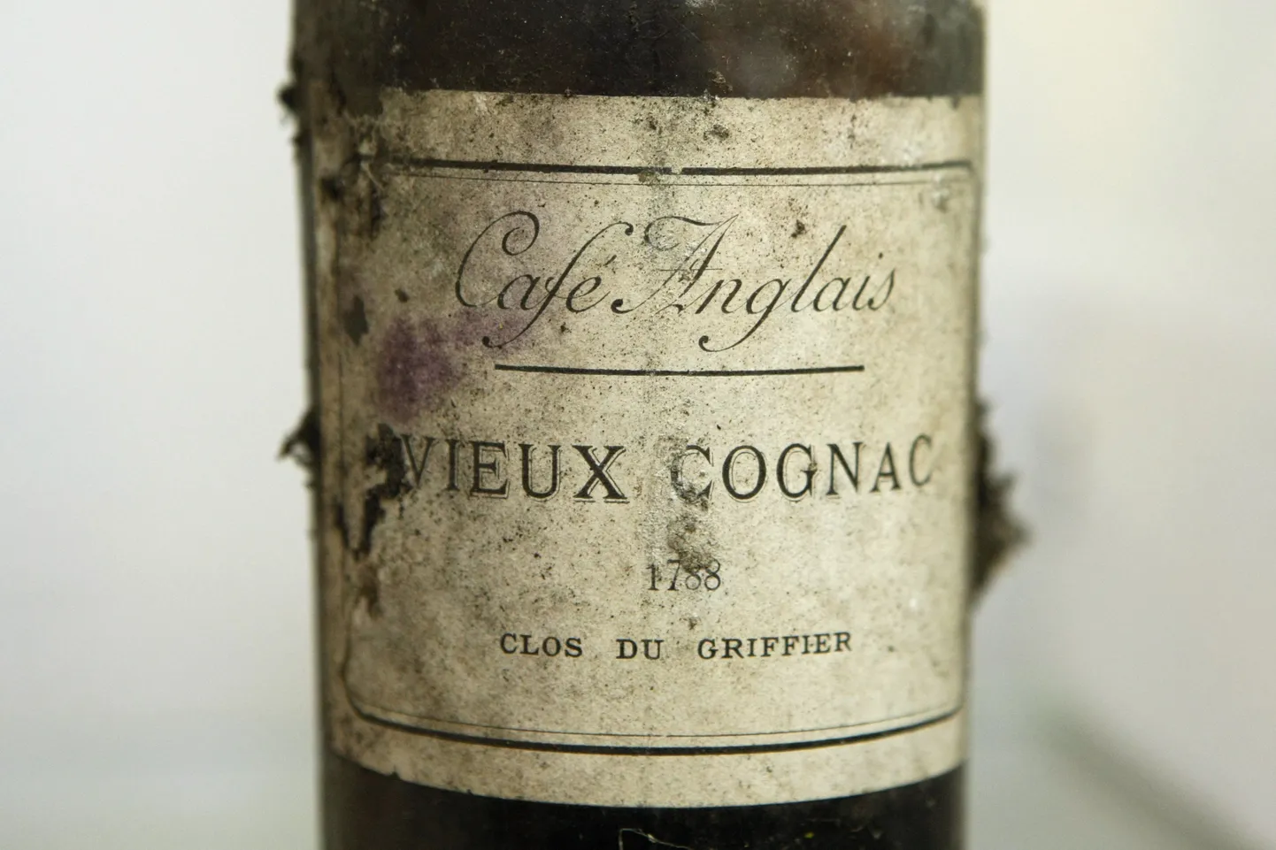 1788. aastast pärit konjak Clos du Griffier