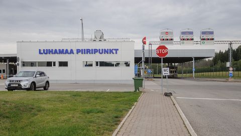 Luhamaa piiripunkt avati taas
