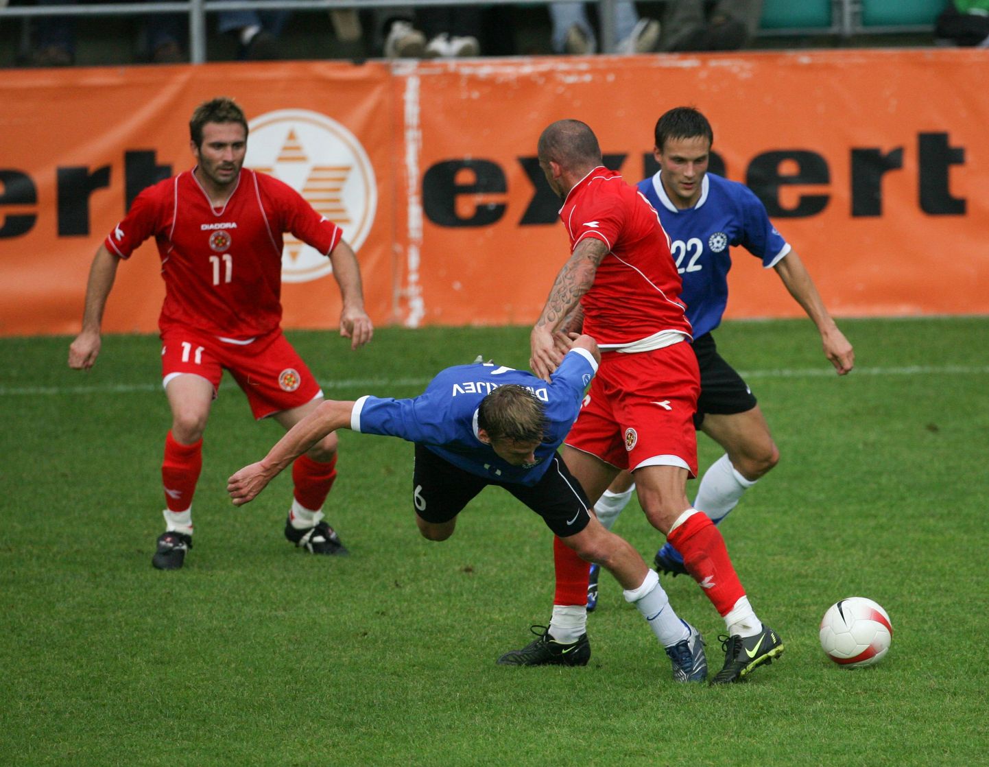 Viimati 2008. aastal Tallinnas peetud maavõistlusel Maltaga võisid eestlased rõõmustada 2:1 võidu üle.