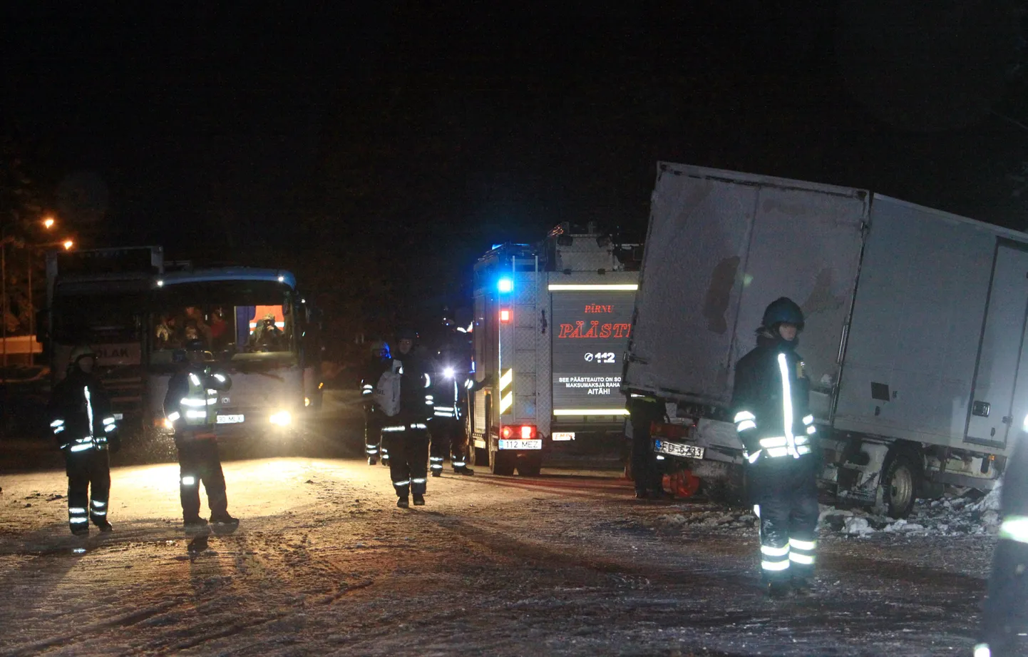 Avariipaik Pärnu linna piiril