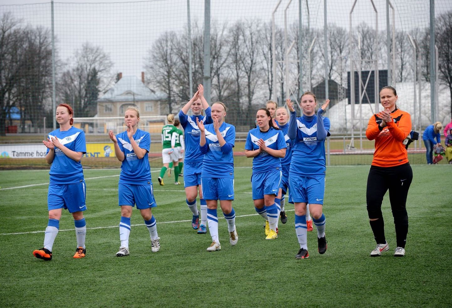 Tartu Tammeka möödunudaastases mängus FC Flora vastu. Tartlased jäid alla 0:3.