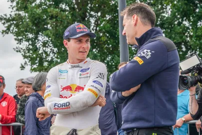 Adrien Fourmaux (vasakul) ja Rich Millener.