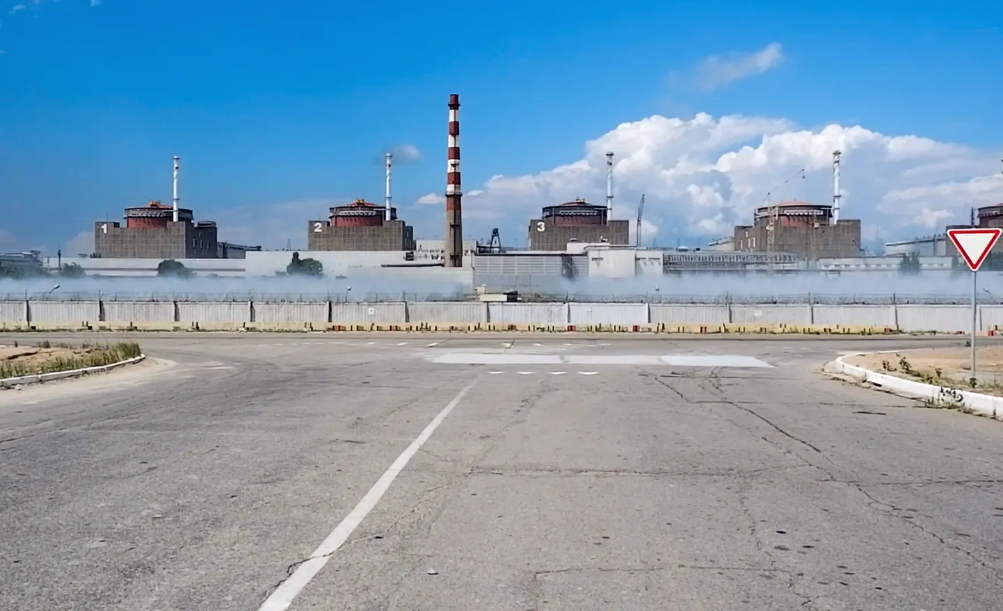 Запорожская АЭС.