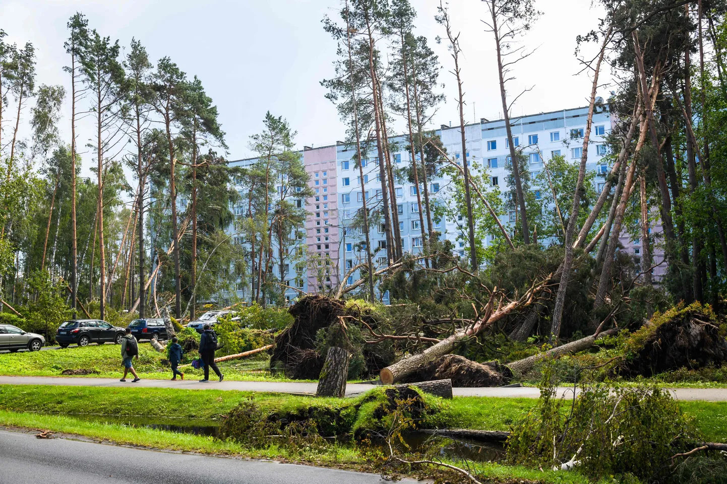 Tormikahjud Jūrmala linnas.